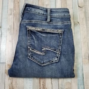 Silver Suki Straight Jeans